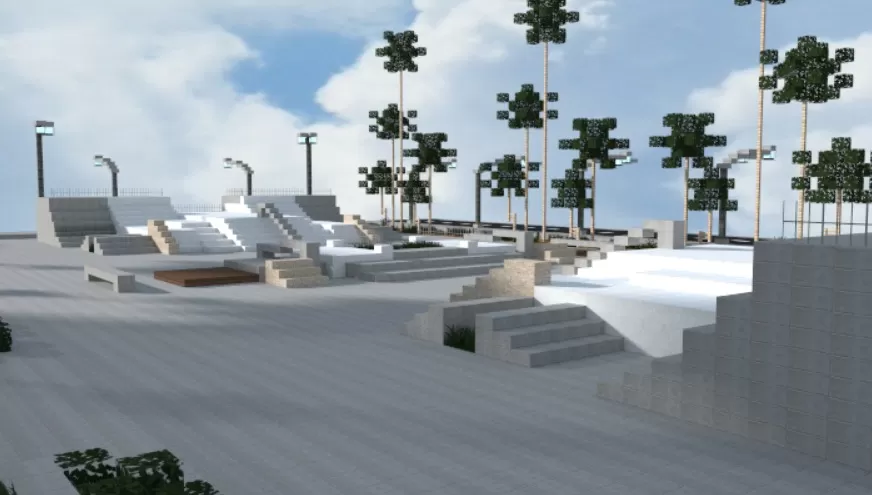Skate Park schematic - building
