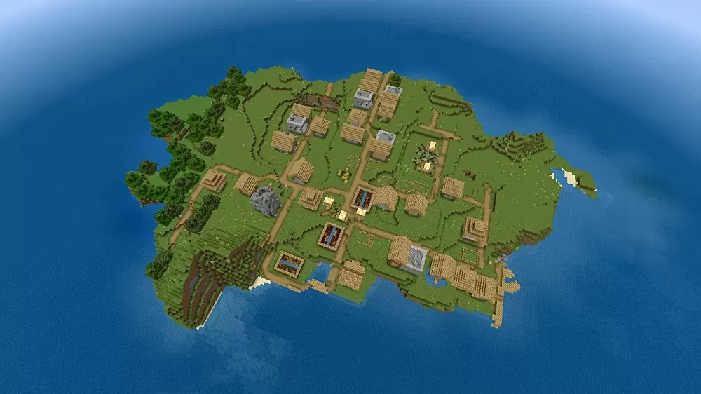 Island with 5 Blacksmiths Village
