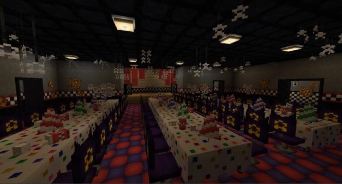 New Design FNaF Map For Minecraft