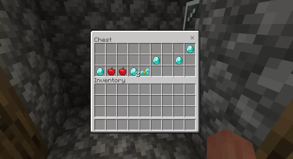 Seed with Plenty Diamonds and Obsidian 