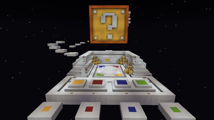 Map Lucky Block Race for Minecraft