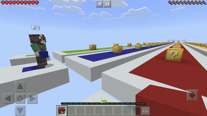 Lucky Block Race 1.8 Minecraft Map