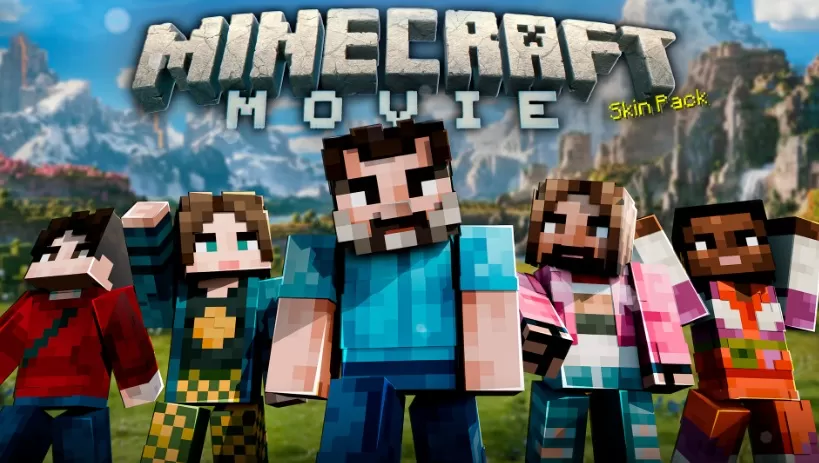 Minecraft Movie Skin Pack