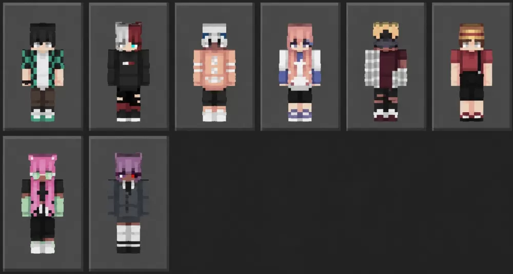 Anime Style Skinpack