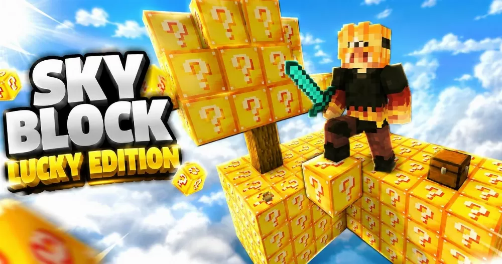 Sky Block Lucky Edition Map