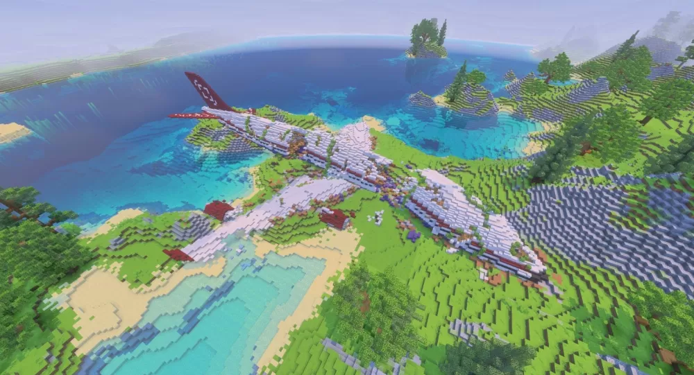 Crashed Plane Survival Map