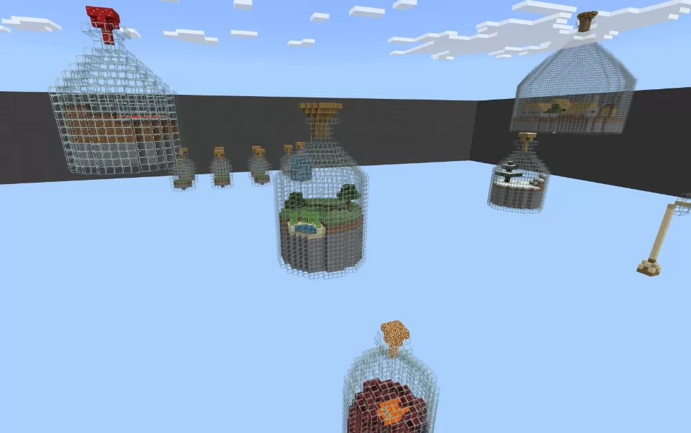 World in a Jar Map 