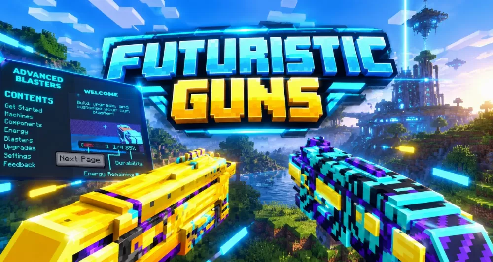 Futuristic Guns Mod
