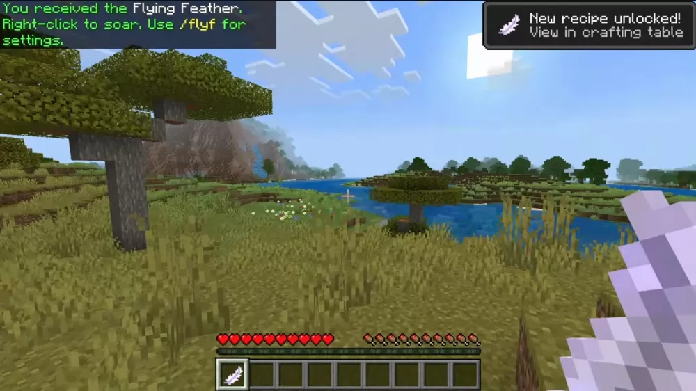 Flying Feather Mod
