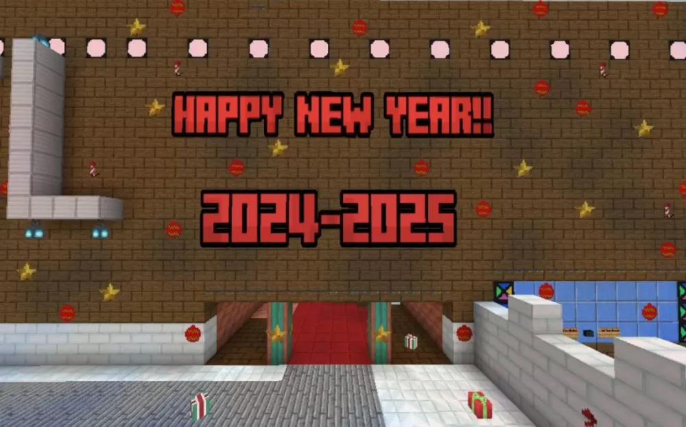 New Year 2025 Map