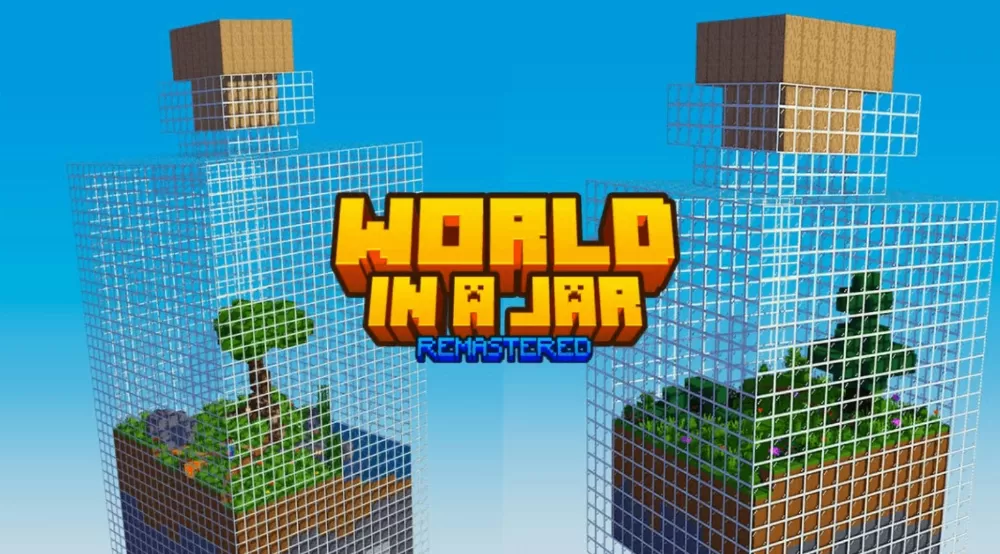 World in a Jar Map 