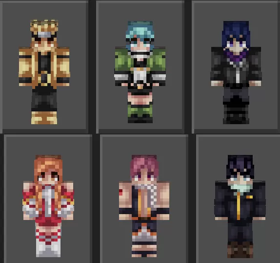 Anime Celebrities Skinpack