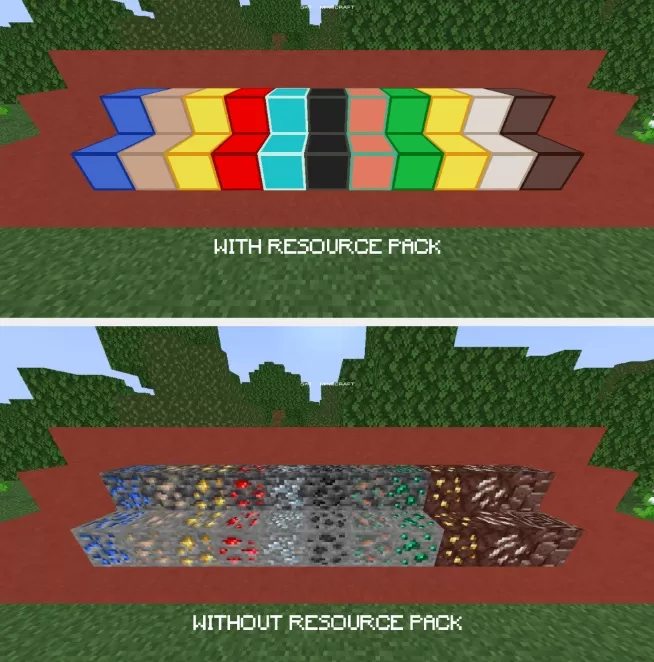 Easy Ore Texture Pack