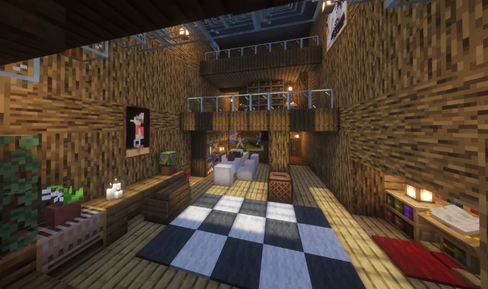 Snowy Mountain House Map
