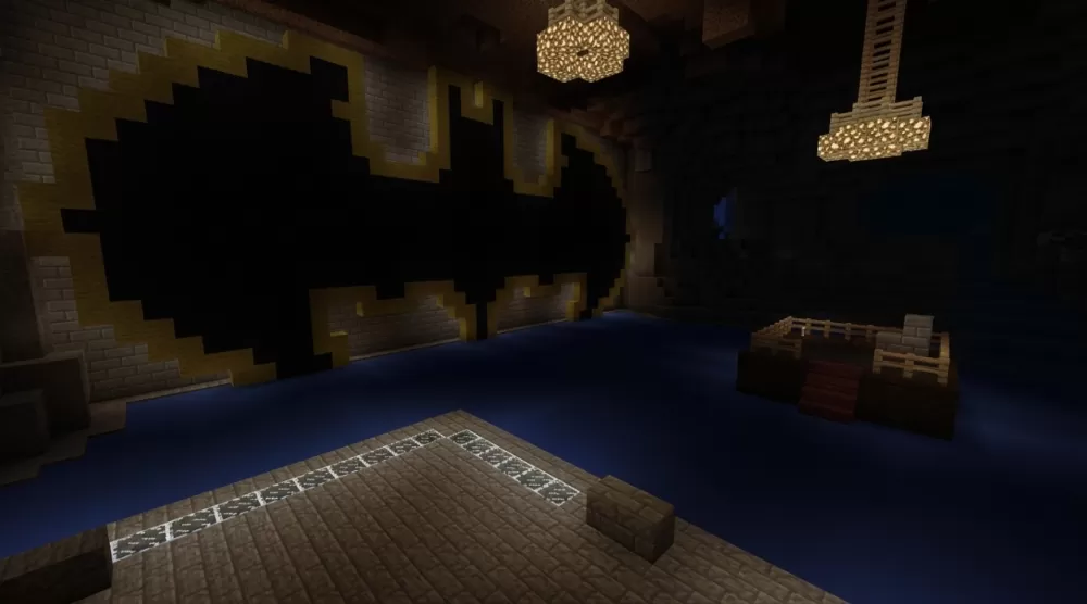 Batman Mansion + Batcave