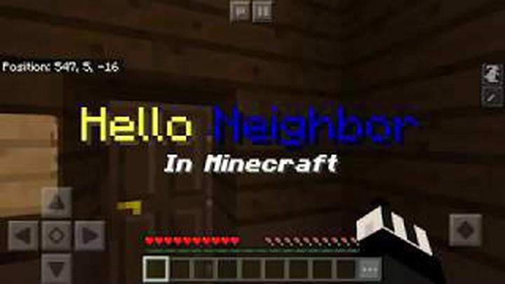 Hello Neighbor In Minecraft