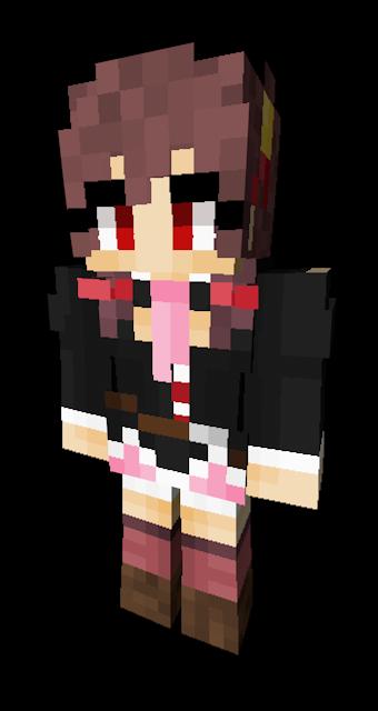 finished their minecraft skins and you can finally download them for free!  link in the comment! : r/Konosuba