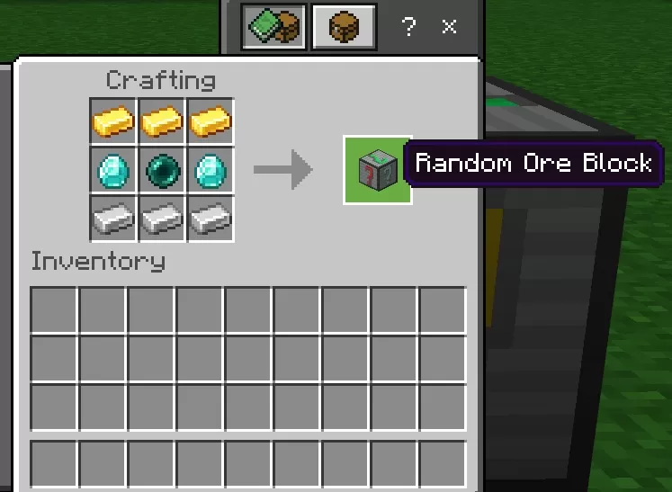 Random Ore Block Mod