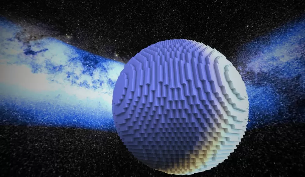 Solar System Simulation Map