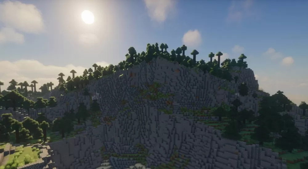 Taiga Survival Island Map