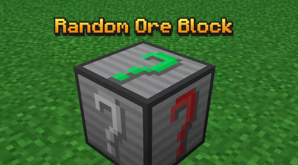 Random Ore Block Mod