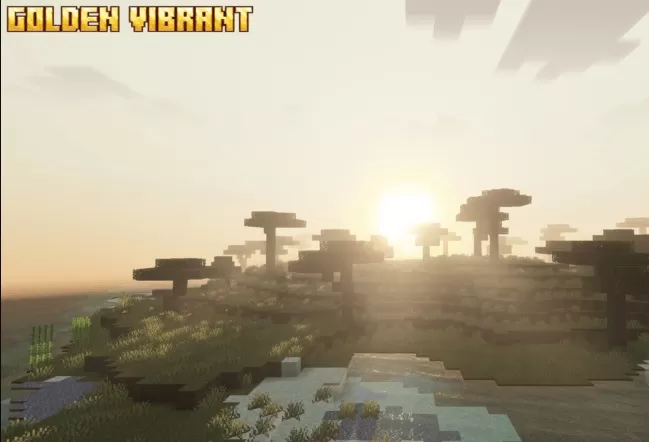 Golden Vibrant Shader