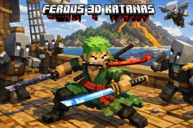 Ferous 3D Katanas Mod