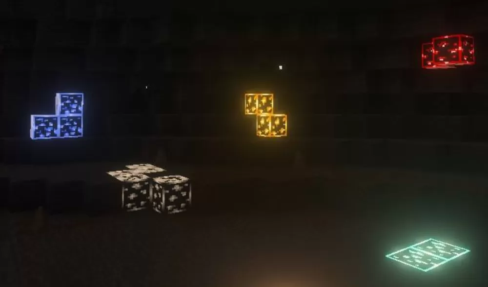 Glowing Ores Textures