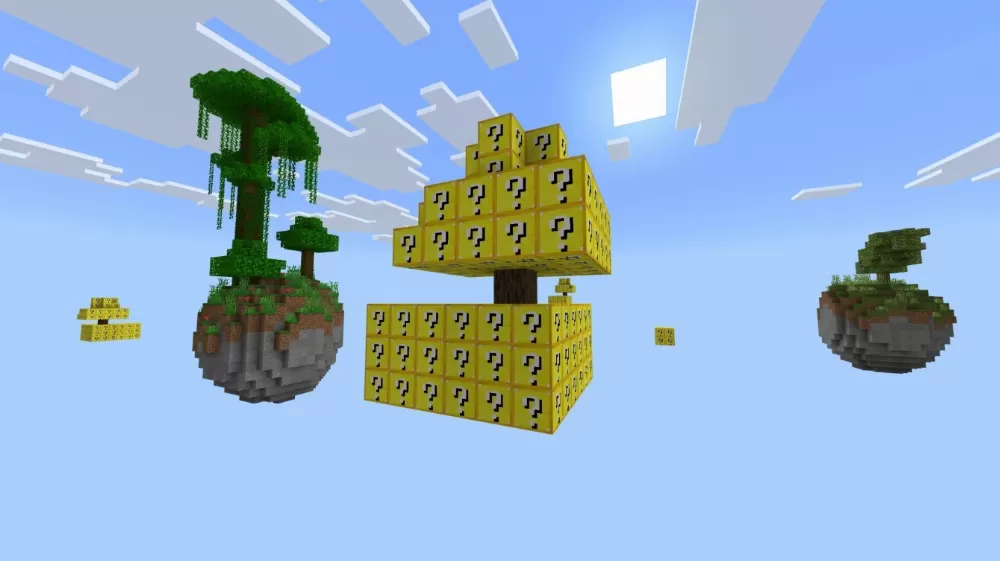 Sky Block Lucky Edition Map