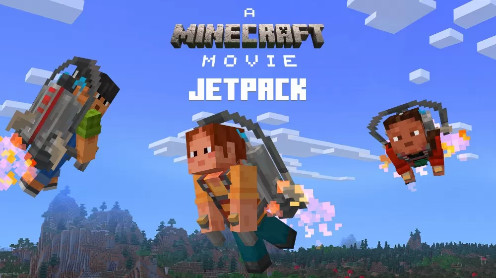 Minecraft Movie Jetpack Addon