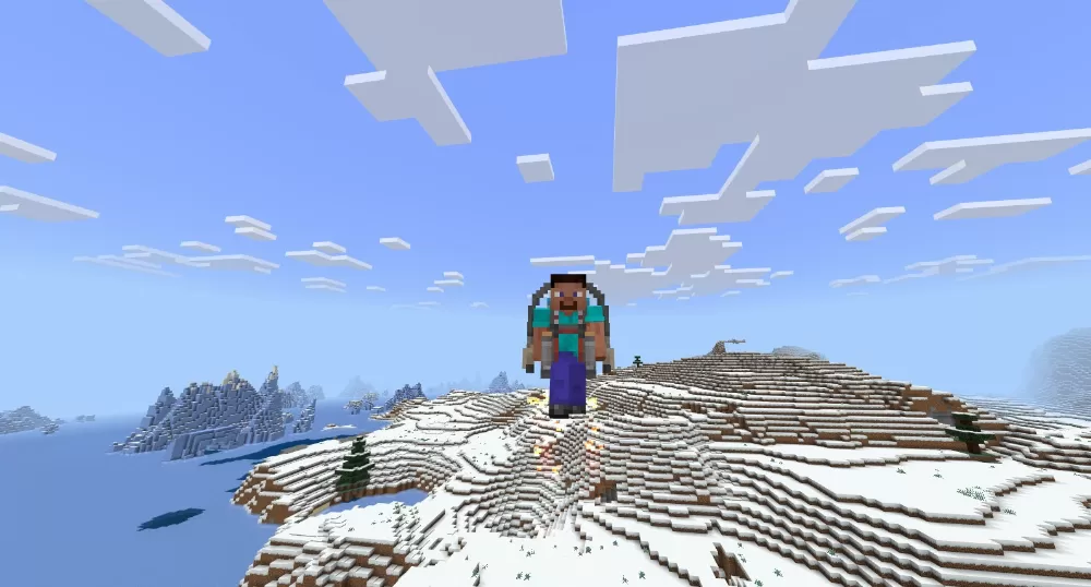 Minecraft Movie Jetpack Addon