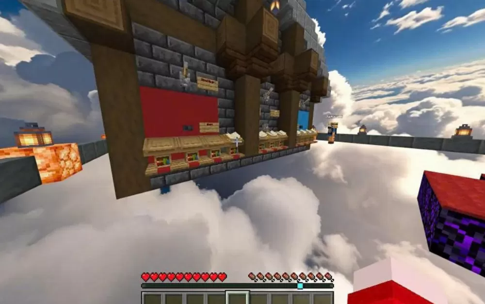 Lucky Block Tower 2v2 