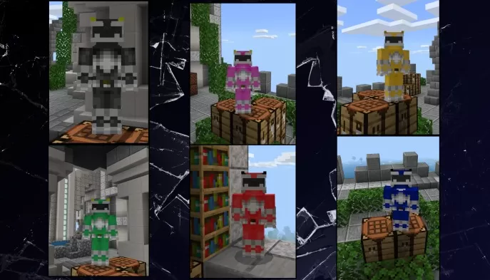 Power Rangers Skin Pack