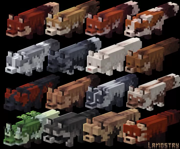 Lanostry's Foxes Texture Pack