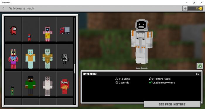 Anime & Manga Skin Pack Skins Minecraft Bedrock