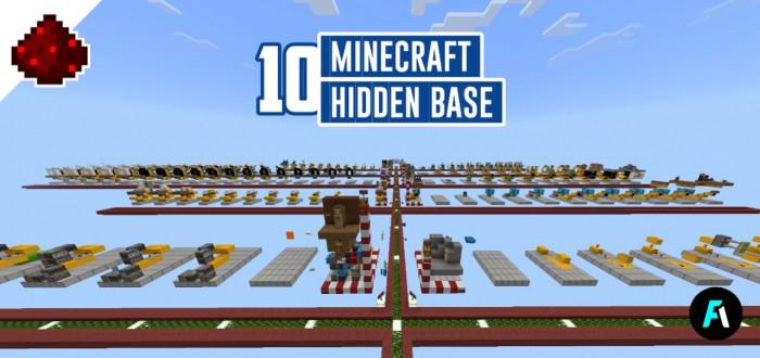 10 Minecraft Hidden Base Ideas