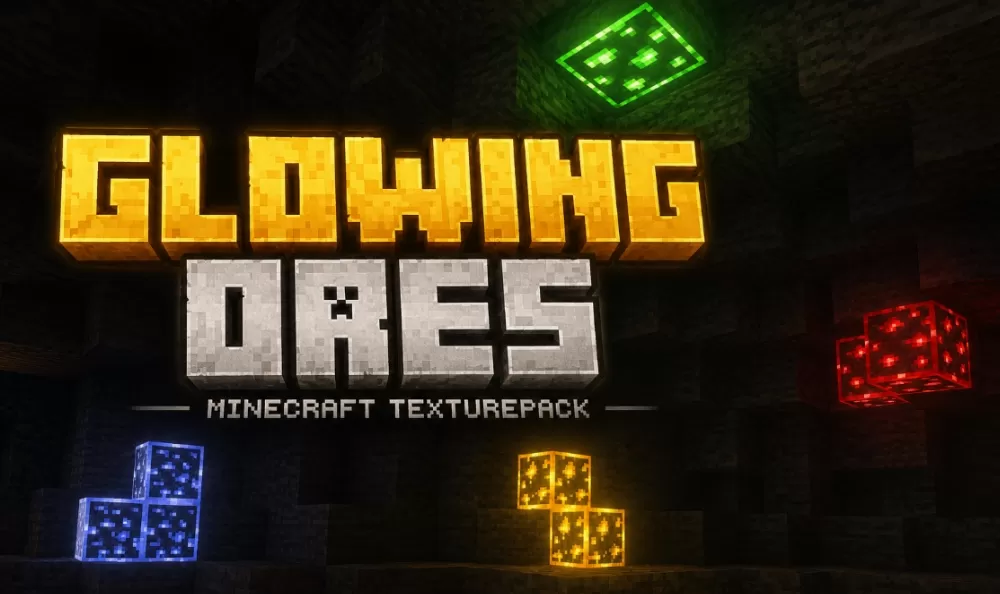 Glowing Ores Textures
