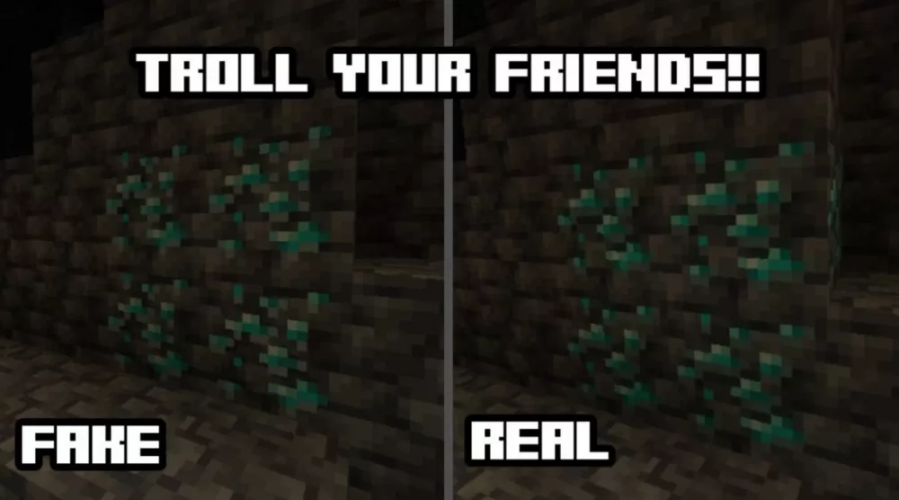 Fake Ores Mod