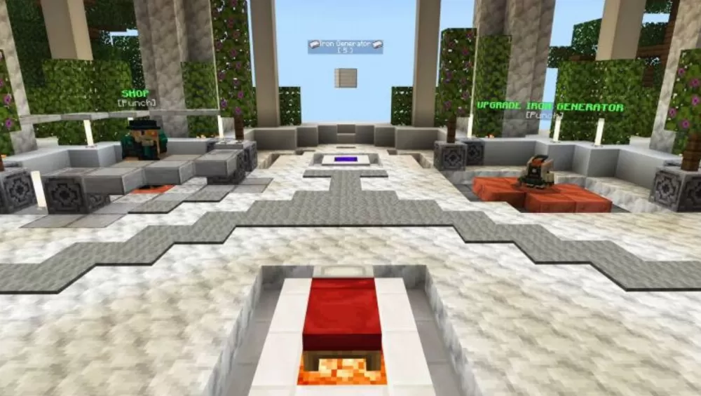 Bedwars Mini-Game Map