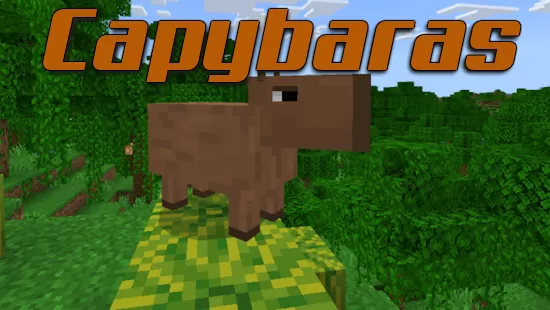 Capybaras mod