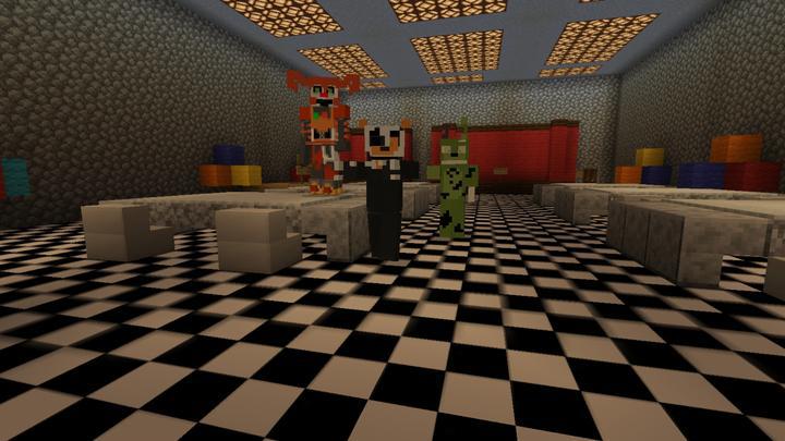 Freddy Fazbear's Pizzeria Simulator (FNAF 6) 1.19.2+ Minecraft Map