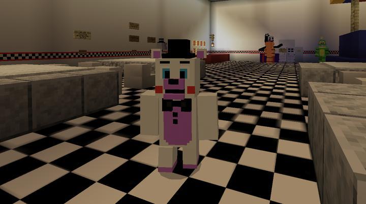 Molten Freddy - FNaF 6: Pizzeria Simulator Minecraft Skin