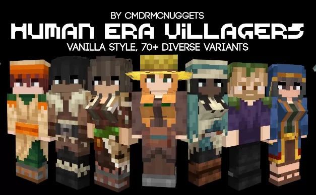 Human Era Villagers Texture Pack