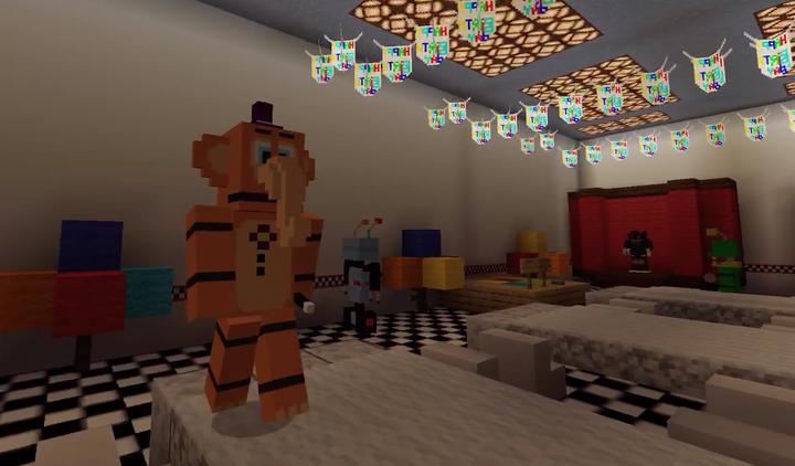 Freddy Fazbear's Pizzeria Simulator (FNAF 6) 1.19.2+ Minecraft Map