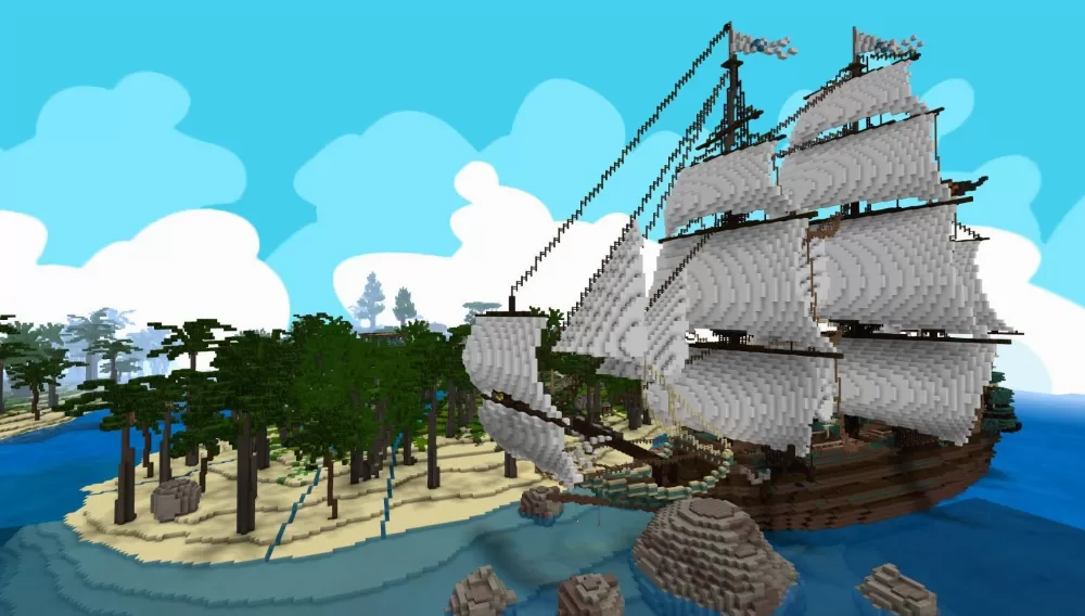 Summer Holiday Island Map