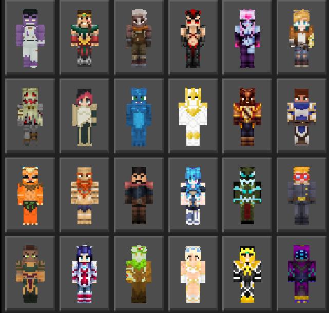 legend  Minecraft Skins