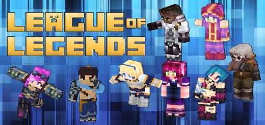 League of Legends Skin Pack Skins Minecraft Bedrock