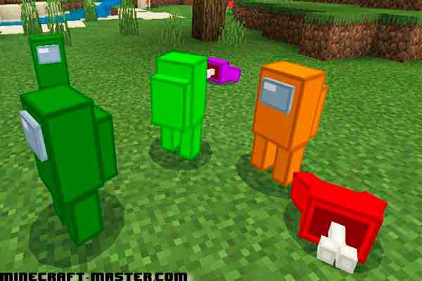 Amogus Minecraft Texture Pack