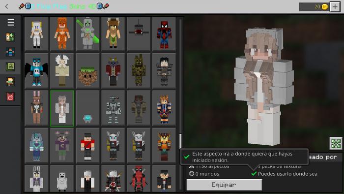 Skin Packs  Bedrock Wiki