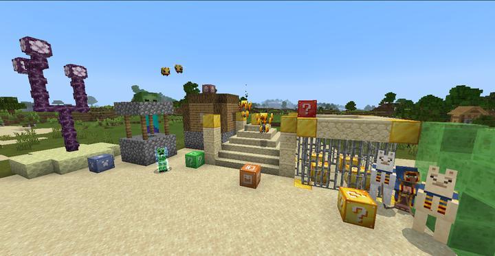 Lucky Block Addon (by Sprintermax), Addons for Minecraft PE - MCPE Box